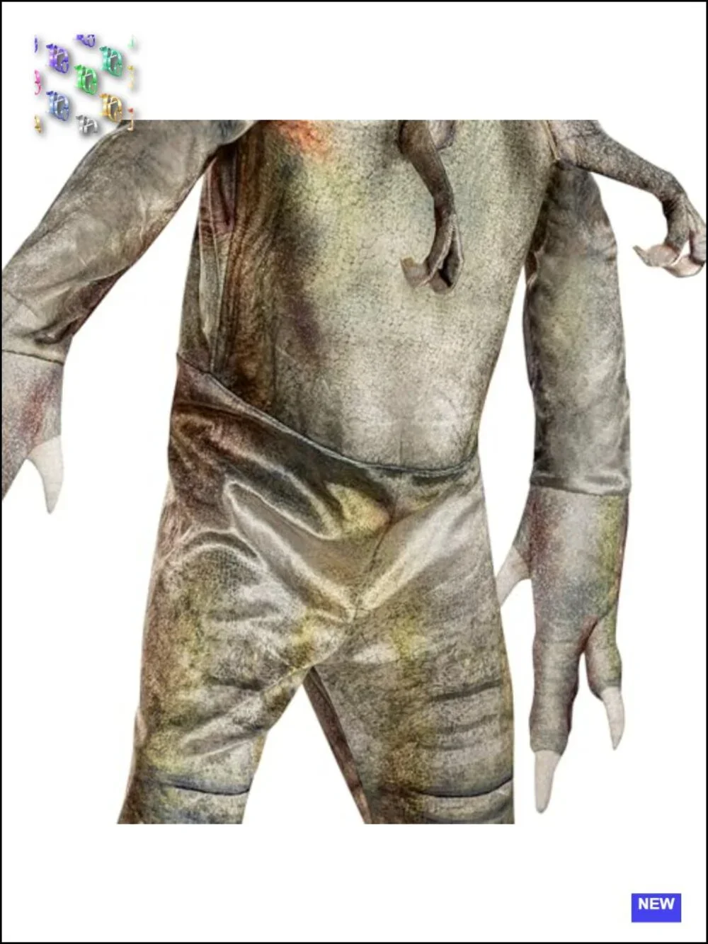 Kids Dinosaur Costume Jumpsuit with Headpiece Halloween Cosplay Rebirth Dino